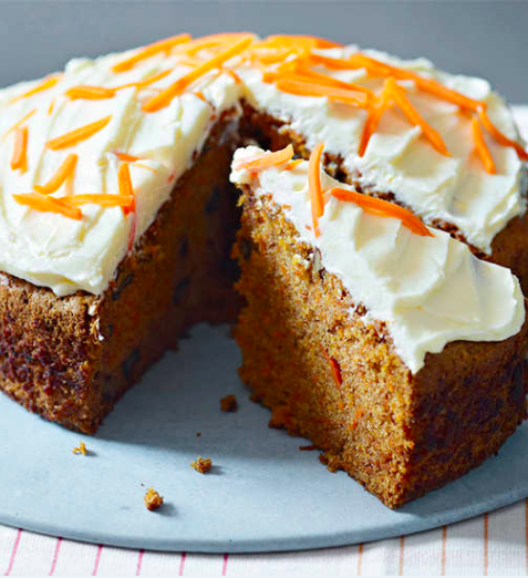 Healthy carrot cake