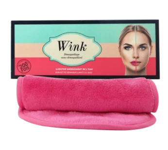 Serviette démaquillante réutilisable – WINK