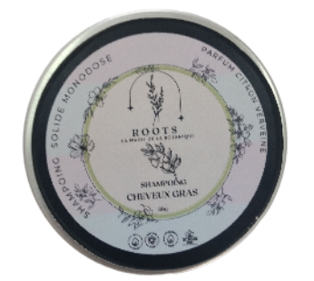 Shampooing Solide – Cheveux Gras | 12 mini cubes ( Format Voyage)