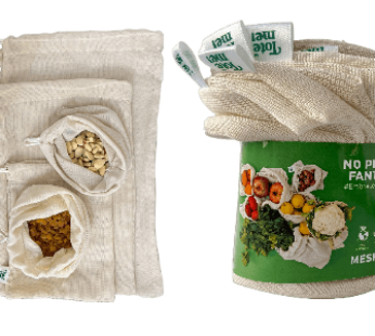 Mesh Bag ( Set de 3pièces) « Tote Me » – Pratique et écologique