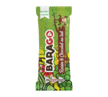 Barre énergétique – Raisin & Chocolat au lait