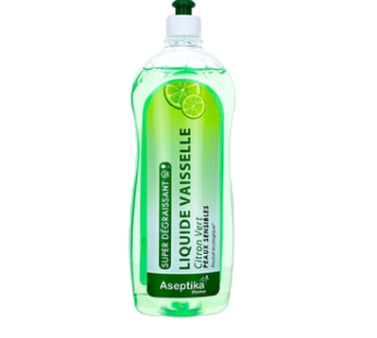 Liquide Vaisselle Aseptika Citron Vert