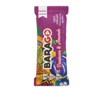 Barre énergétique – Pruneaux & Amande