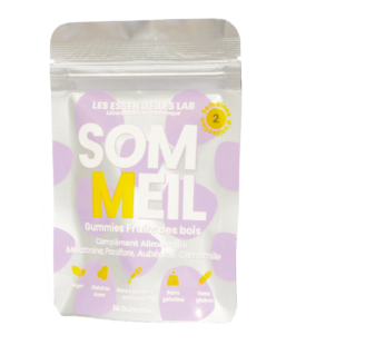 Mini Gummies «Sommeil» Mélatonine et Plantes – Les Essentielles Lab